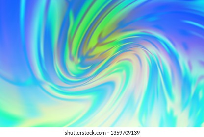 Light Blue, Green vector modern elegant backdrop. Colorful illustration in abstract style with gradient. New way of your design.