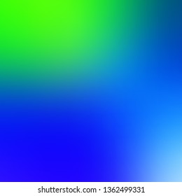 Light Blue, Green vector modern blurred background. Brand new colorful illustration in blur style. New design for applications.