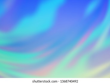 Light Blue, Green vector modern bokeh pattern. A completely new color illustration in a bokeh style. The template can be used for your brand book.