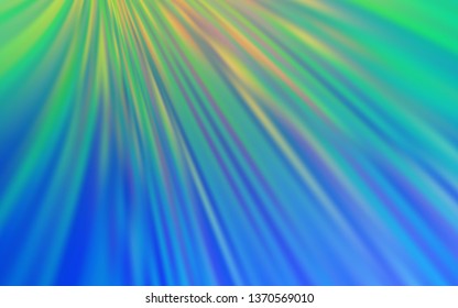 Light Blue, Green vector modern elegant backdrop. Glitter abstract illustration with gradient design. Completely new design for your business.