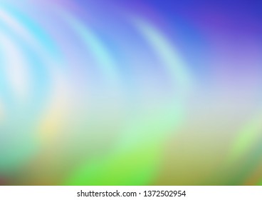 Light Blue, Green vector modern elegant background. Colorful abstract illustration with gradient. The blurred design can be used for your web site.