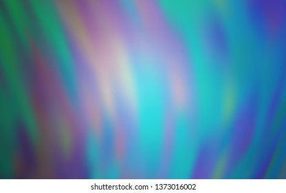 Light Blue, Green vector modern elegant background. New colored illustration in blur style with gradient. New design for your business.