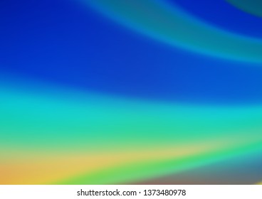 Light Blue, Green vector modern bokeh pattern. Shining colorful illustration in a Brand new style. The background for your creative designs.