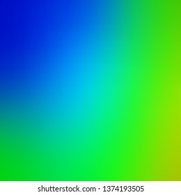 Light Blue, Green vector modern blurred backdrop. Colorful illustration in halftone style with gradient. New design for your web apps.