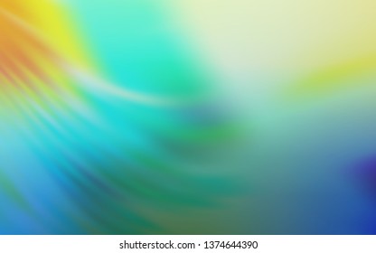 Light Blue, Green vector modern elegant backdrop. Creative illustration in halftone style with gradient. New way of your design.