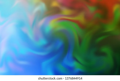 Light Blue, Green vector modern elegant background. Shining colored illustration in smart style. The best blurred design for your business.