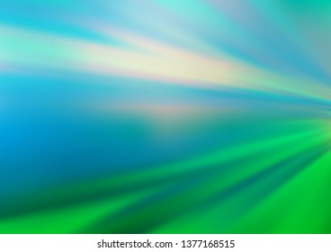 Light Blue, Green vector modern elegant template. Modern geometrical abstract illustration with gradient. The elegant pattern for brand book.