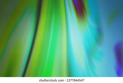 Light Blue, Green vector modern elegant background. Shining colored illustration in smart style. Elegant background for a brand book.