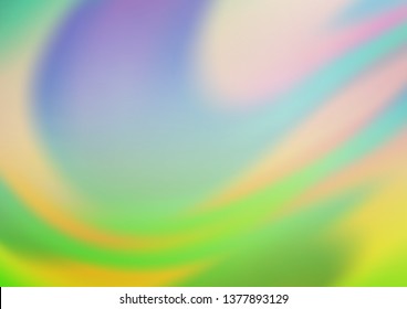 Light Blue, Green vector modern elegant template. A vague abstract illustration with gradient. A completely new template for your design.