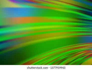 Light Blue, Green vector modern elegant background. Modern geometrical abstract illustration with gradient. The template can be used for your brand book.