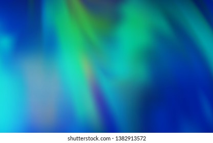 Light Blue, Green vector modern elegant background. Shining colored illustration in smart style. Elegant background for a brand book.
