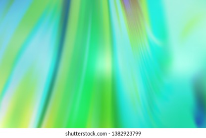 Light Blue, Green vector modern elegant background. A completely new colored illustration in blur style. Background for a cell phone.