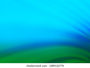 Light Blue, Green vector modern elegant template. A vague abstract illustration with gradient. The best blurred design for your business.