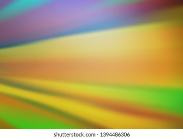 Light Blue, Green vector modern bokeh pattern. Colorful illustration in abstract style with gradient. The template can be used for your brand book.
