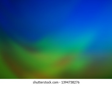 Light Blue, Green vector modern elegant template. Colorful illustration in abstract style with gradient. A new texture for your design.