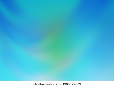 Light Blue, Green vector modern elegant template. Glitter abstract illustration with an elegant design. The template can be used for your brand book.