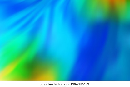 Light Blue, Green vector modern elegant layout. Colorful abstract illustration with gradient. Elegant background for a brand book.