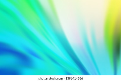 Light Blue, Green vector modern elegant layout. Creative illustration in halftone style with gradient. Background for a cell phone.