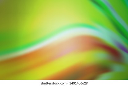 Light Blue, Green vector modern elegant background. A completely new colored illustration in blur style. New way of your design.