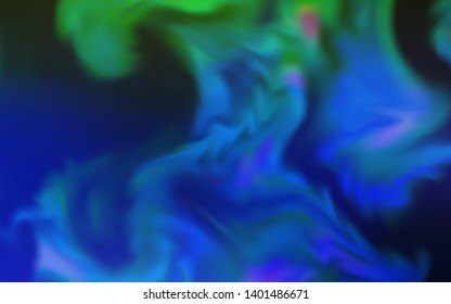 Light Blue, Green vector modern elegant layout. A completely new colored illustration in blur style. Background for a cell phone.