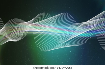 Light Blue, Green vector modern elegant layout. Abstract colorful illustration with gradient. New way of your design.
