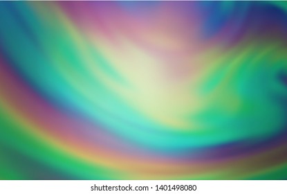 Light Blue, Green vector modern elegant layout. Colorful abstract illustration with gradient. New way of your design.