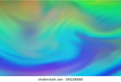 Light Blue, Green vector modern elegant layout. Colorful illustration in abstract style with gradient. New style design for your brand book.