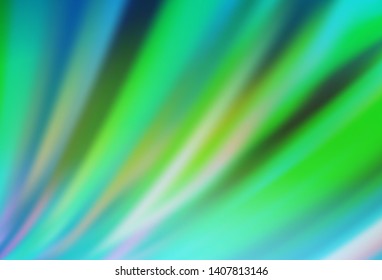 Light Blue, Green vector modern elegant layout. A completely new colored illustration in blur style. Blurred design for your web site.