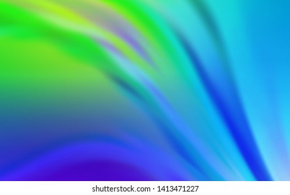 Light Blue, Green vector modern elegant backdrop. Colorful abstract illustration with gradient. Blurred design for your web site.