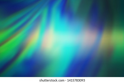 Light Blue, Green vector modern elegant layout. Glitter abstract illustration with gradient design. New design for your business.