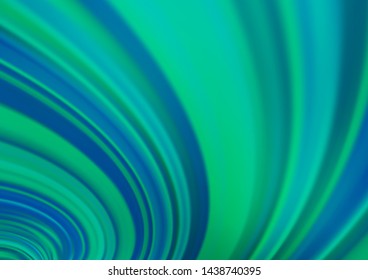 Light Blue, Green vector modern elegant template. Colorful illustration in abstract style with gradient. The blurred design can be used for your web site.