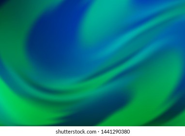 Light Blue, Green vector modern elegant background. Creative illustration in halftone style with gradient. The best blurred design for your business.