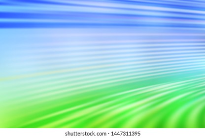 Light Blue, Green vector modern elegant backdrop. A completely new colored illustration in blur style. New style design for your brand book.