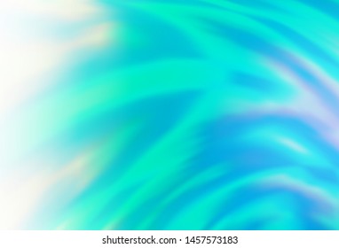 Light Blue, Green vector modern elegant backdrop. An elegant bright illustration with gradient. Blurred design for your web site.
