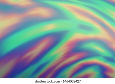 Light Blue, Green vector modern elegant background. Glitter abstract illustration with gradient design. Background for a cell phone.