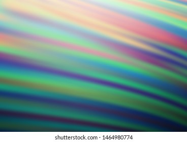 Light Blue, Green vector modern bokeh pattern. Glitter abstract illustration with an elegant design. The blurred design can be used for your web site.