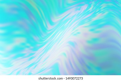 Light Blue, Green vector modern elegant background. Shining colored illustration in smart style. Background for designs.