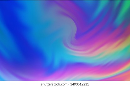 Light Blue, Green vector modern elegant layout. Glitter abstract illustration with gradient design. Blurred design for your web site.