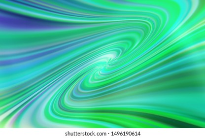 Light Blue, Green vector modern elegant backdrop. An elegant bright illustration with gradient. New way of your design.