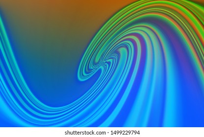 Light Blue, Green vector modern elegant backdrop. New colored illustration in blur style with gradient. Background for designs.