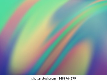 Light Blue, Green vector modern bokeh pattern. An elegant bright illustration with gradient. A new texture for your design.