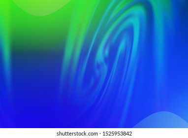Light Blue, Green vector modern elegant backdrop. Glitter abstract illustration with gradient design. Completely new design for your business.