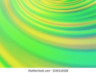 Light Blue, Green vector modern bokeh pattern. Colorful abstract illustration with gradient. The blurred design can be used for your web site.