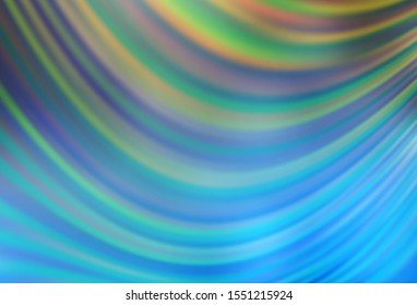 Light Blue, Green vector modern elegant background. Colorful abstract illustration with gradient. New way of your design.