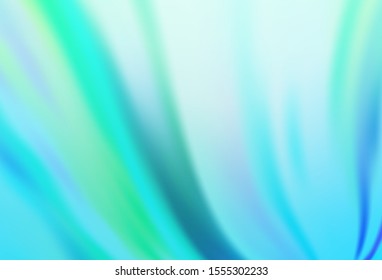 Light Blue, Green vector modern elegant layout. A completely new colored illustration in blur style. New style for your business design.