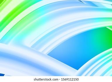 Light Blue, Green vector modern elegant backdrop. Abstract colorful illustration with gradient. Elegant background for a brand book.