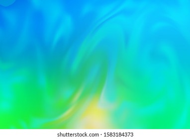 Light Blue, Green vector modern elegant backdrop. Shining colored illustration in smart style. Background for designs.