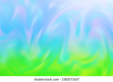 Light Blue, Green vector modern elegant layout. Creative illustration in halftone style with gradient. Blurred design for your web site.