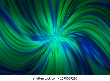 Light Blue, Green vector modern elegant layout. New colored illustration in blur style with gradient. Elegant background for a brand book.