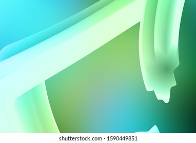 Light Blue, Green vector modern elegant background. Abstract colorful illustration with gradient. Background for designs.
